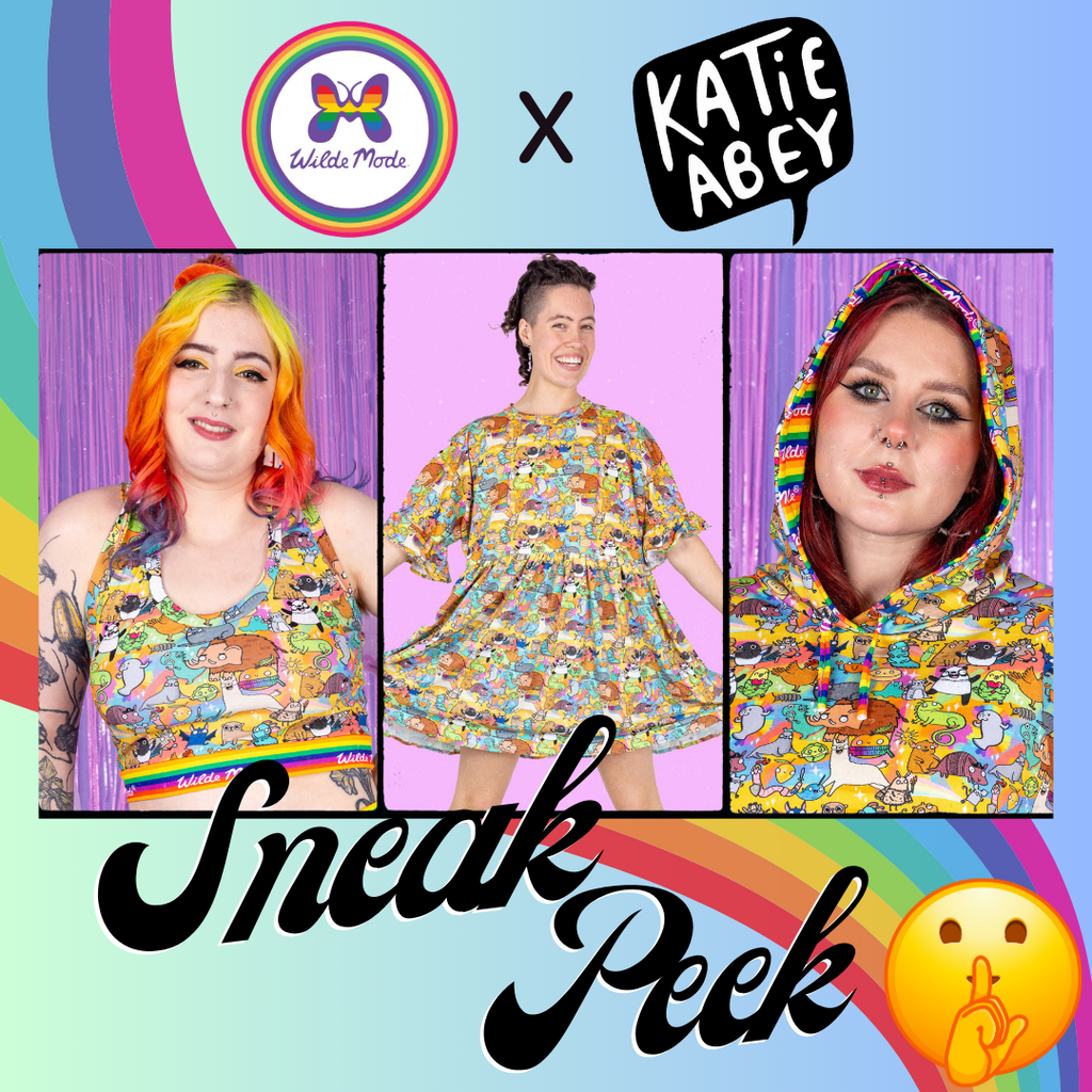 A Sneak Peak at Our Weird and Wonderful Collab With Katie Abey!