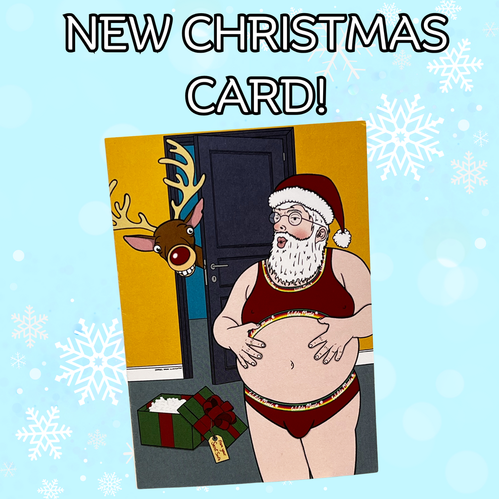 New Sassy Secret Santa Christmas Card!