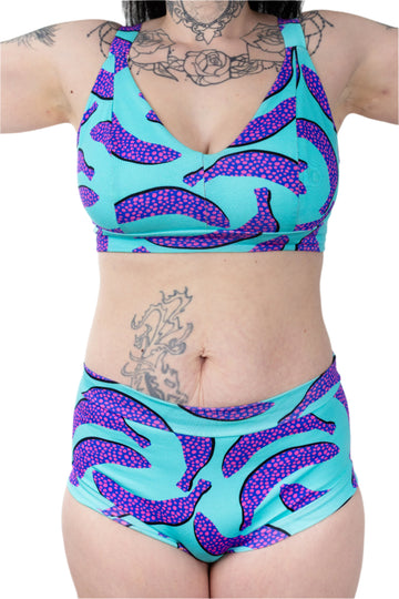 Wilde Mode x Blue Bananas Art Pop Style Comfort Bra – F to O cup sizes