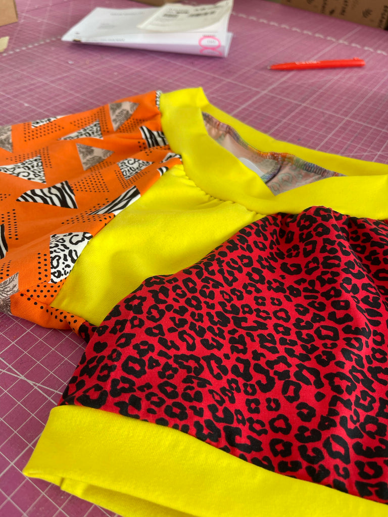 womens boxer shorts, mens boxer shorts - with mismatch print